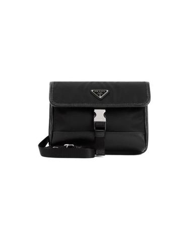 [해외직구] 26FW 프라다 삼각로고 리나일론 폰 홀더 크로스백 2ZH1082DMH F0002 BLACK