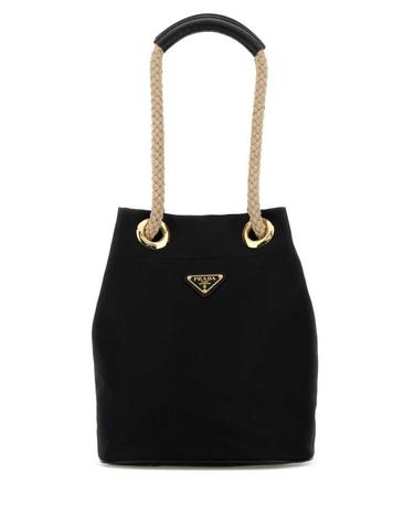 [해외직구] 25FW 프라다 마리너 리나일론 스몰 버킷백 1BE0822HG8 F0002 BLACK