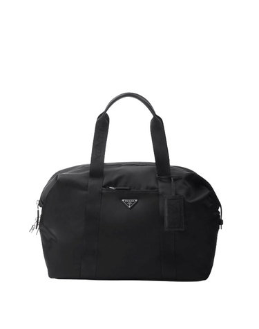 [해외직구] 26FW 프라다 리나일론 앤 사피아노 보스턴 백 2VC796OOO2DMH Black