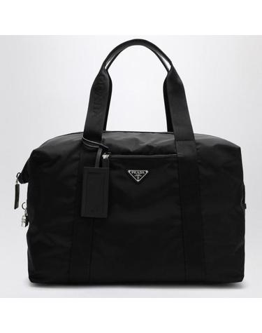 [해외직구] 26FW 프라다 리나일론 앤 사피아노 보스턴 백 2VC796OOO2DMH F0002 BLACK