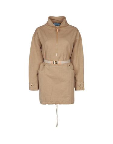 [해외직구] 24FW 프라다 원피스 P3L59HSOOO14F5 F0050 BEIGE