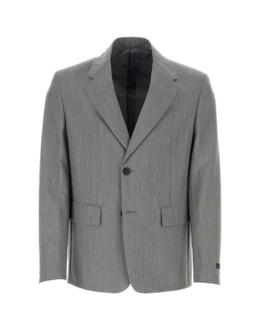[해외직구] 23FW 프라다 수트 자켓 UGM169S23113C6 F0031 GRAY