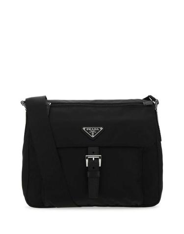 [해외직구] 프라다 삼각로고 리나일론 버클 숄더백 1BD994VB1MRV44 F0002 BLACK