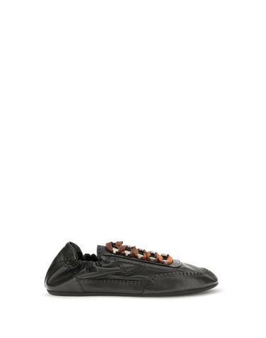 [해외직구] 26FW 프라다 컬랩스 앤틱 나파 레더 스니커즈 2EE490FG0002HKD BLACK