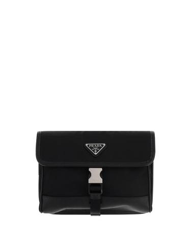 [해외직구] 26FW 프라다 삼각로고 리나일론 폰 홀더 크로스백 2ZH1082DMH F0002 BLACK