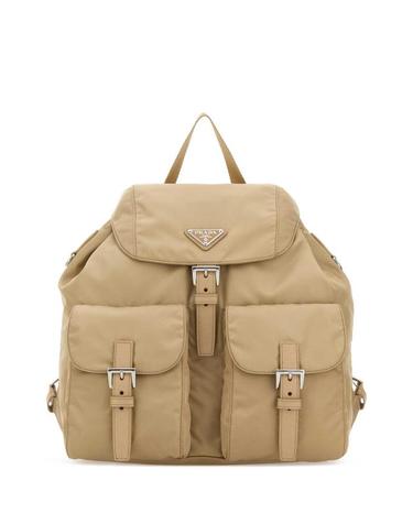 [해외직구] 26FW 프라다 미디엄 리나일론 백팩 1BZ811VOTMRV44 F0040 Beige o Tan