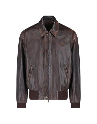 [해외직구] 26FW 프라다 가죽 자켓 UPW622OOO16IL F0003 BROWN