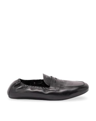 [해외직구] 26FW 프라다 셔플 앤틱 레더 로퍼 2DG1587V6FG012F0002 BLACK