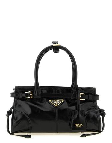 [해외직구] 26FW 프라다 보니 스몰 핸드백 1BA486VOOM2CYRF0002 Black