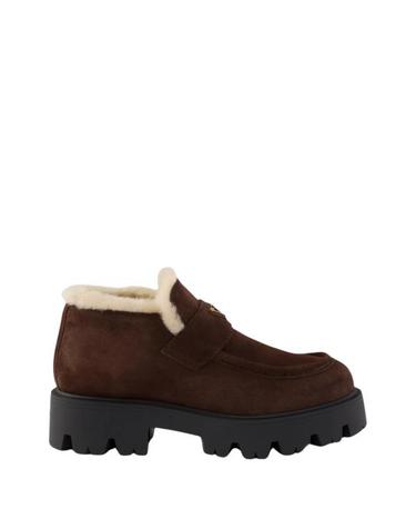[해외직구] 26FW 프라다 모놀리스 가죽 첼시 부츠 1D594O054 F0003 BROWN