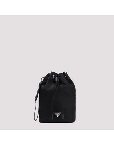 [해외직구] 26FW 프라다 삼각로고 리나일론 버킷백 1NS369 R067 F0002 NERO