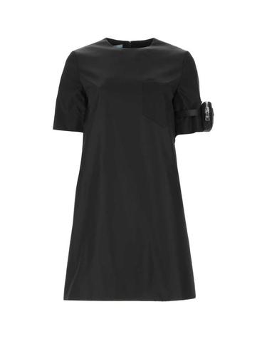 [해외직구] 24FW 프라다 원피스 230620S2011WQ8 F0002 BLACK