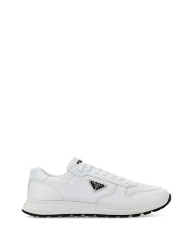 [해외직구] 26FW 프라다 프랙스 2.0 스웨이드 시어링 로우탑 스니커즈 2EE443FG0003LF5F0964 BIANCO NERO