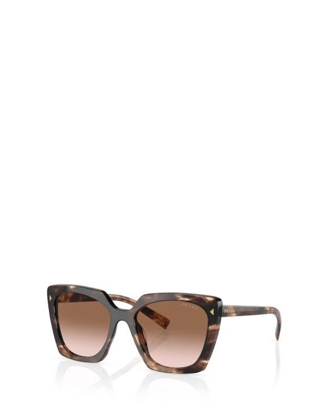 프라다 [해외직구] 26FW 프라다 선글라스 PR 23ZS 07R0A6 CARAMEL TORTOISE 착용컷