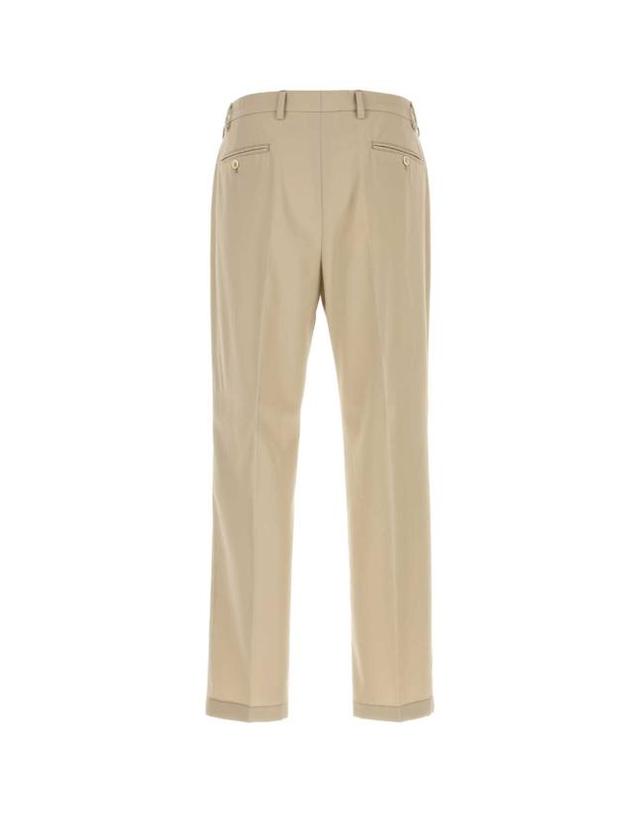 프라다 [해외직구] 26SS 프라다 스트레이트 팬츠 UP0419SOOO19AM F0036 Beige o Tan 착용컷