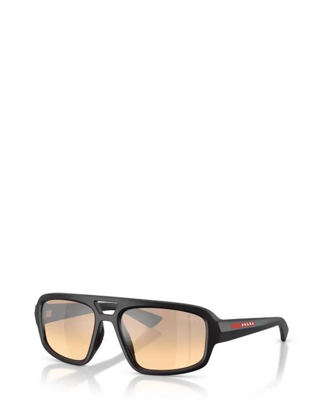 프라다 [해외직구] 26FW 프라다 리네아 로사 PSB11SU 선글라스 PS B11SU 1BO40Z MATTE BLACK 착용컷