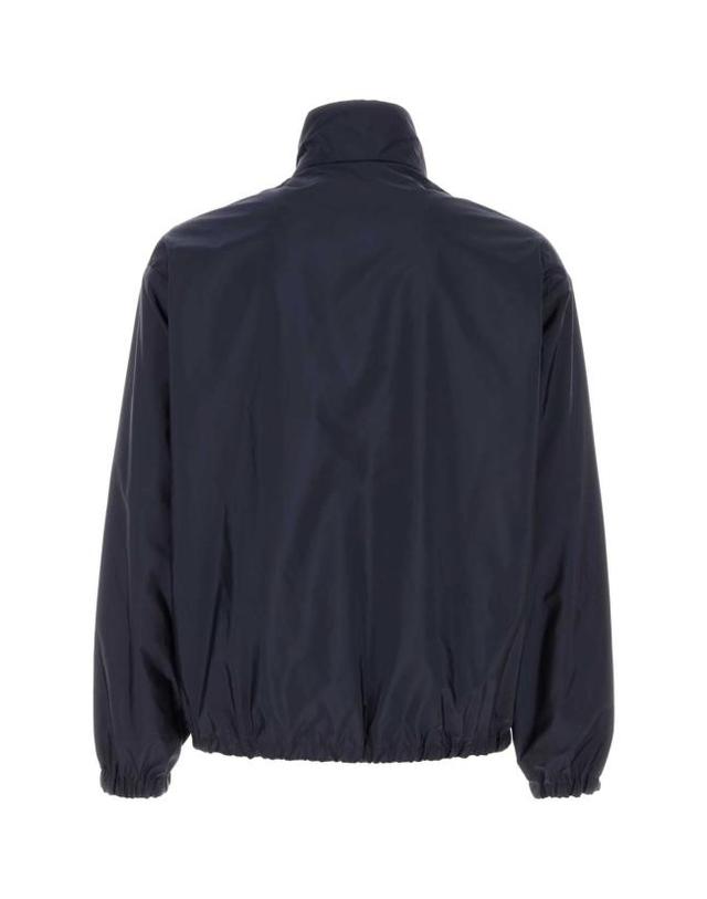 프라다 [해외직구] 26SS 프라다 리나일론 보머 자켓 SGD131SFMO1WQ9 F0AI7 NAVY 착용컷