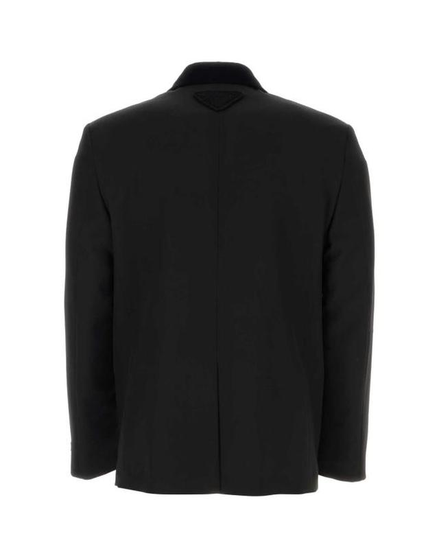프라다 [해외직구] 25SS 프라다 자켓 UGM264SOOO1358 F0002 BLACK 착용컷