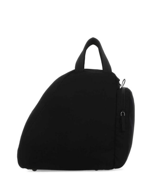 프라다 [해외직구] 25FW 프라다 리나일론 보스턴 백 2VC0322DUG F0002 BLACK 착용컷