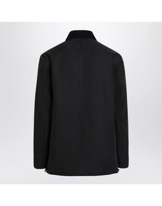 프라다 [해외직구] 26FW 프라다 자켓 GEB330OOO6287 Black 착용컷