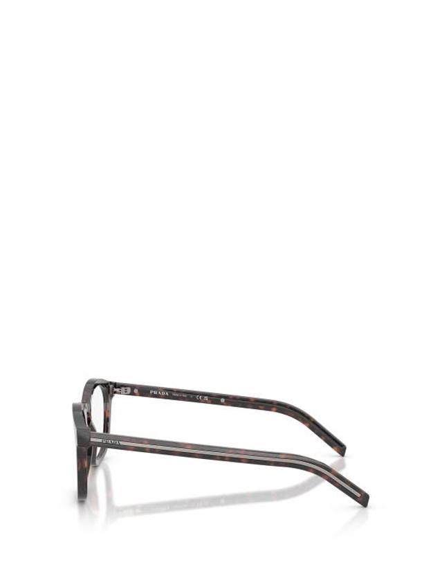 프라다 [해외직구] 25FW 프라다 안경 PR C04V 17N1O1 ROOT TORTOISE 착용컷