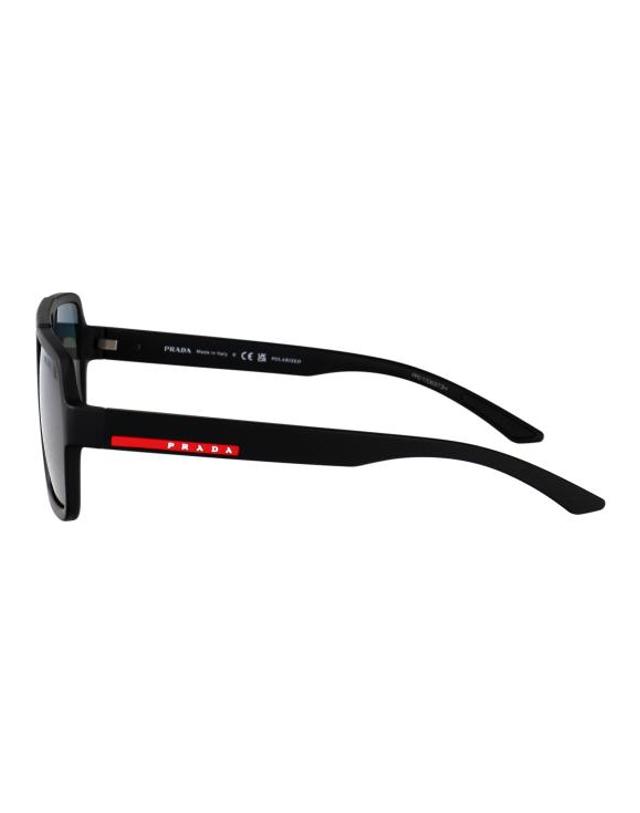 프라다 [해외직구] 25SS 프라다 선글라스 0PS A06S DG002G BLACK RUBBER 착용컷