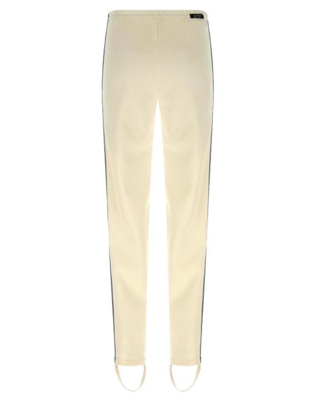 프라다 [해외직구] 26SS 프라다 트레이닝 조거 팬츠 PR324454BM WHITE 착용컷