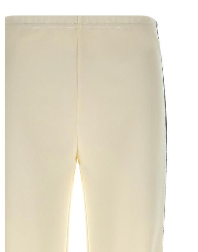 프라다 [해외직구] 26SS 프라다 트레이닝 조거 팬츠 PR324454BM WHITE 착용컷