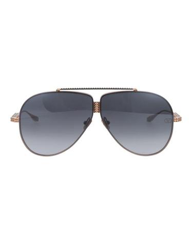 [해외직구] 25SS 발렌티노 가라바니 선글라스 VLS100A64 A ROSE GOLD W DRK GREY BLCK FLSH MIRROR
