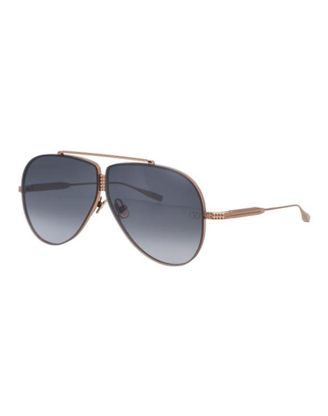 발렌티노 가라바니 [해외직구] 25SS 발렌티노 가라바니 선글라스 VLS100A64 A ROSE GOLD W DRK GREY BLCK FLSH MIRROR 착용컷