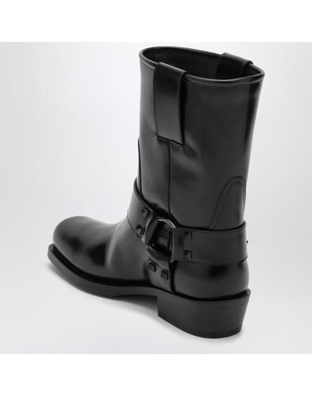 발렌티노 가라바니 [해외직구] 24FW 발렌티노 가라바니 부츠 5W0S0KN4NIB Black 착용컷