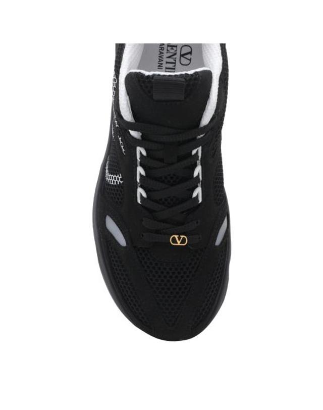 발렌티노 가라바니 [해외직구] 26FW 발렌티노 가라바니 스니커즈 S0N88QAP 0QS Black 착용컷