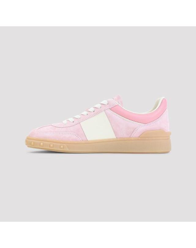 발렌티노 가라바니 [해외직구] 26FW 발렌티노 가라바니 스니커즈 9W2S0IL9LAL BRN CANDY ROSE GLACE 착용컷