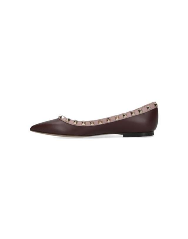 발렌티노 가라바니 [해외직구] 26FW 발렌티노 가라바니 플랫 슈즈 9W2S0403VODCUW Burgundy 착용컷