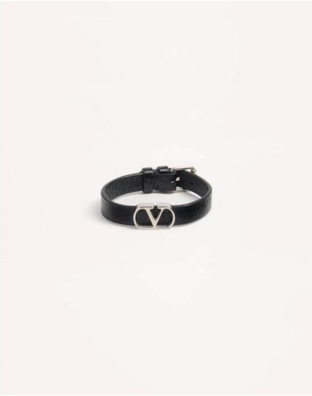 발렌티노 가라바니 [해외직구] 26SS 발렌티노 가라바니 브레이슬릿 ULT 008030 NOIR TU BLACK 착용컷