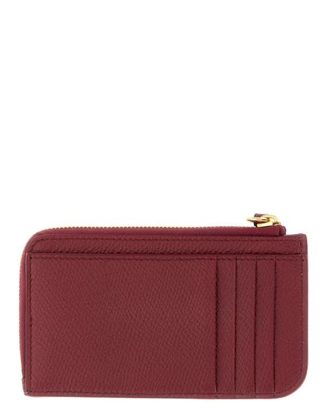 발렌티노 가라바니 [해외직구] 26FW 발렌티노 가라바니 명함지갑 W0P0BC9TLKJ8M Bordeaux 착용컷
