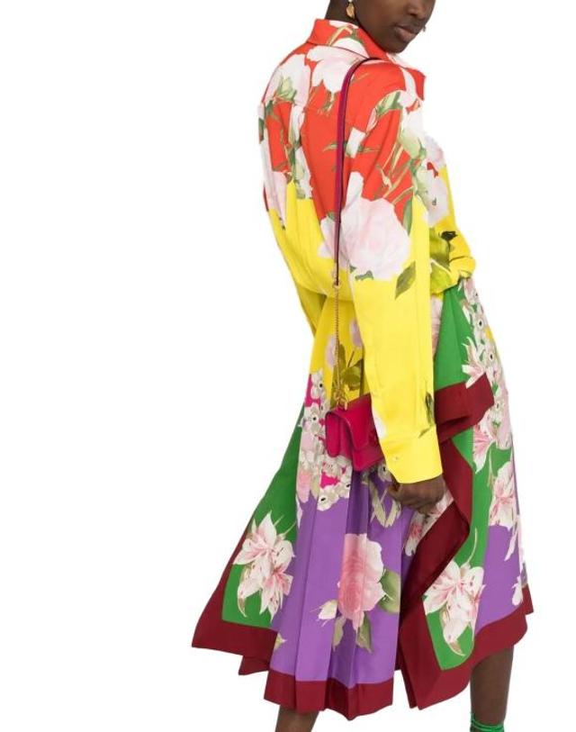 발렌티노 가라바니 [해외직구] 발렌티노 가라바니 원피스 VB0VAVM86E5M12 MULTICOLOR 착용컷