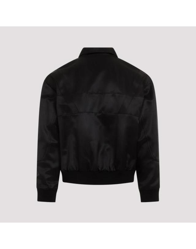 생로랑 [해외직구] 24SS 생로랑 가죽 자켓 779952Y2D60 1000 black 착용컷