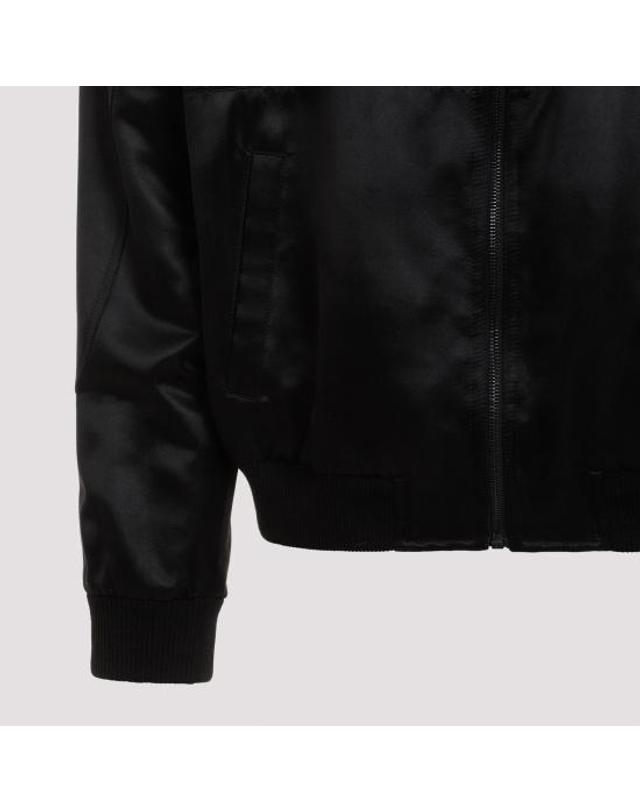 생로랑 [해외직구] 24SS 생로랑 가죽 자켓 779952Y2D60 1000 black 착용컷
