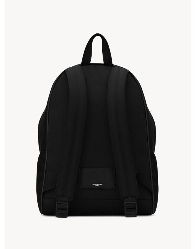 생로랑 [해외직구] 26SS 생로랑 CITY 시티 클래식 로고 백팩 534967FAEY2 1000 Black 착용컷
