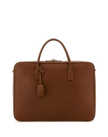 [해외직구] 25FW 생로랑 스무스 가죽 소재 삭 드 주르 라지 슬림 바울레토 백 844674BWR0W 6309 Camel