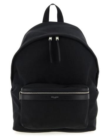 [해외직구] 26FW 생로랑 CITY 시티 클래식 로고 백팩 534967FAEYY1000 Black