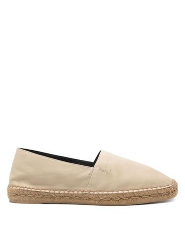[해외직구] 생로랑 코튼 캔버스 에스파드리유 818117 AADNZ9715 BEIGE
