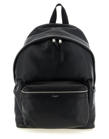 [해외직구] 26FW 생로랑 CITY 시티 클래식 로고 백팩 534967AAE8M1000 Black