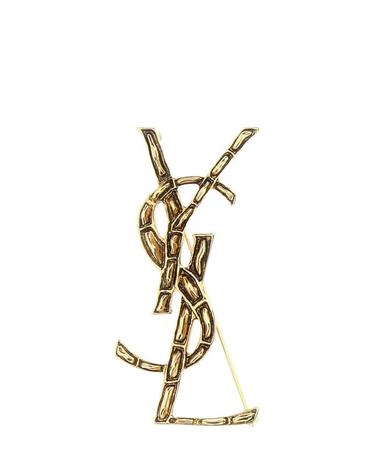 [해외직구] 26FW 생로랑 YSL 오피움 크로커다일 브로치 470371Y1500 8030 DORE