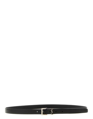 [해외직구] 26FW 생로랑 카산드르 레더 벨트 A0054TBOO0E1000 Black