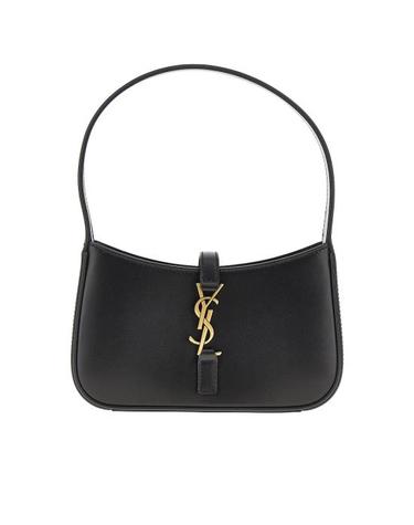 [해외직구] 26FW 생로랑 Le 5 A 7 미니 호보백 7103182R20W Black
