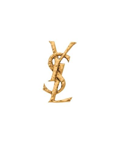 [해외직구] 26SS 생로랑 카산드라 메탈 싱글 이어링 833828Y1614 8060 GOLD