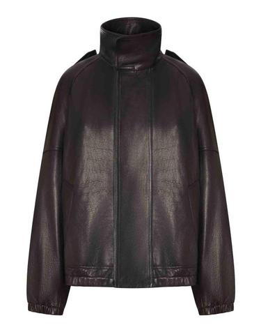 [해외직구] 26FW 생로랑 가죽 자켓 858507YCNF21000 BLACK