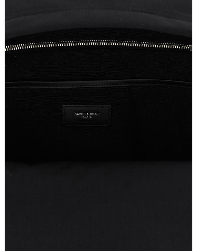 생로랑 [해외직구] 26FW 생로랑 CITY 시티 클래식 로고 백팩 534967FAEYY1000 Black 착용컷